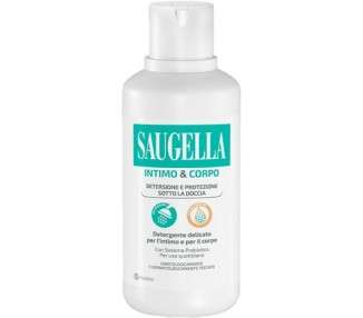 Saugella Intimate & Body Cleansing and Protection Under the Shower 500ml