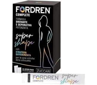 ZUCCARI Fordren Complete Super Shape 25 Stick-Packs 10ml - Pack of 25