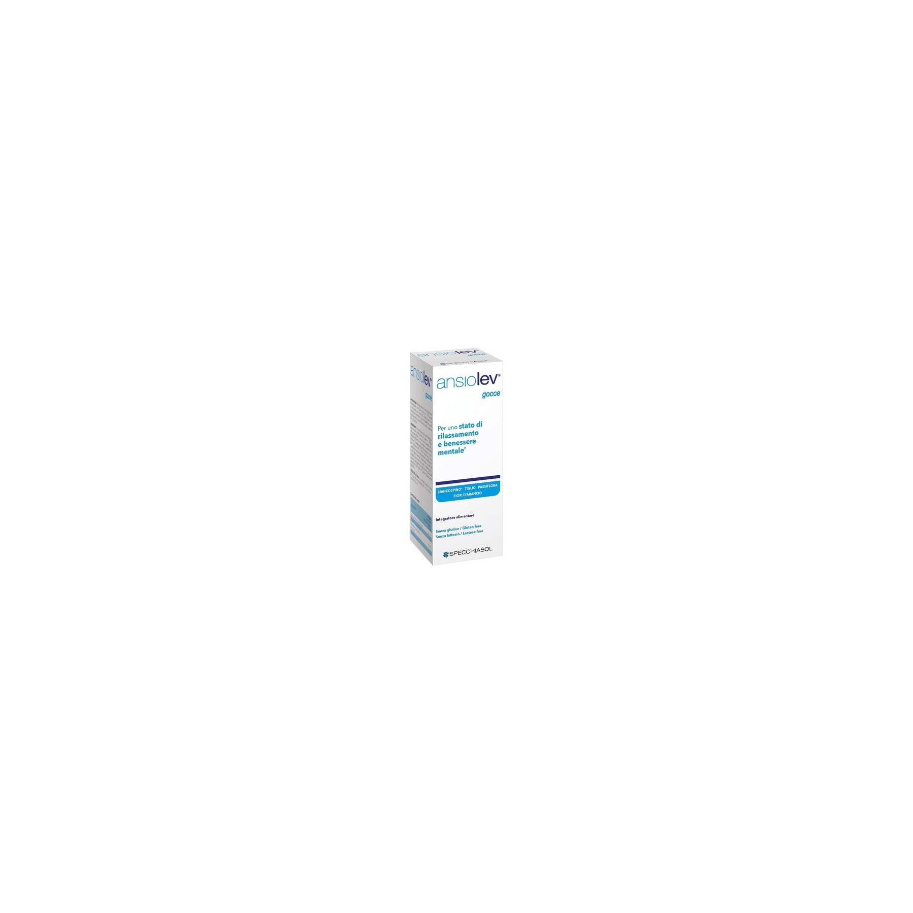 Specchiasol Ansiolev Instant Drops Dietary Supplement 20ml