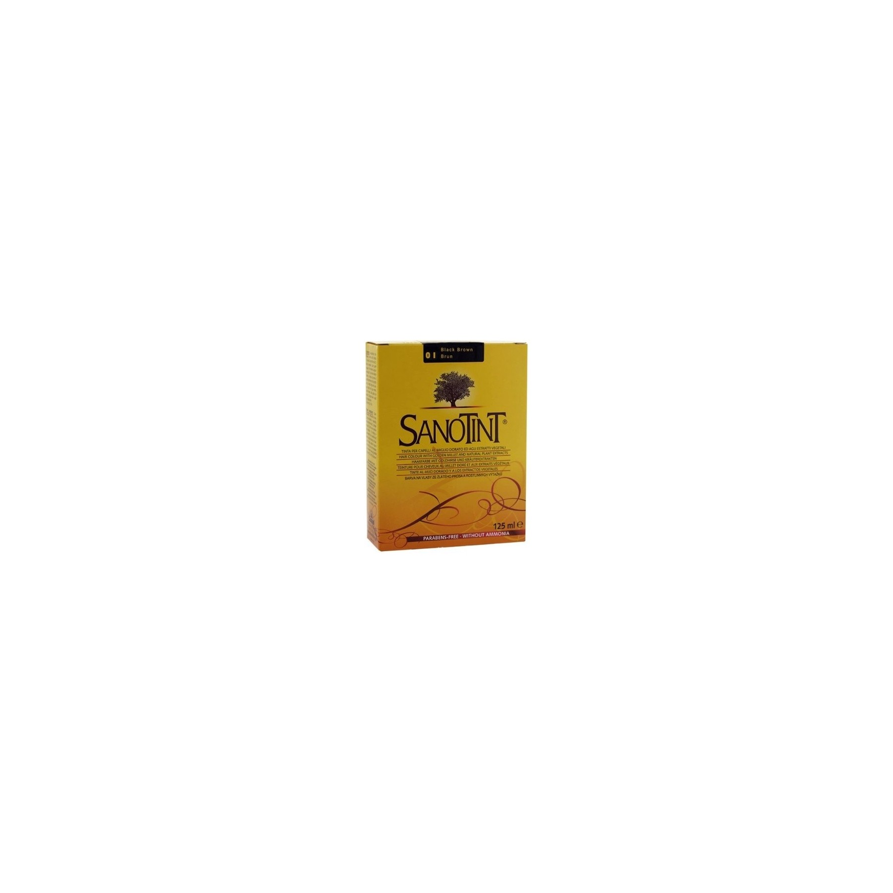 Sanotint 4% PPD No Ammonia Dark Brown Hair Dye