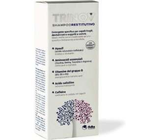 Trinov Residual Shampoo Cleaner for Brittle Inflamed and Shedding Hair 200ml Bottle