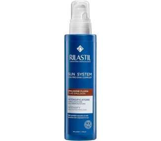 Rilastil Sun System Tanning Intensifier and Extender Face and Body Fluid Light Texture for All Types of Leathers 200ml
