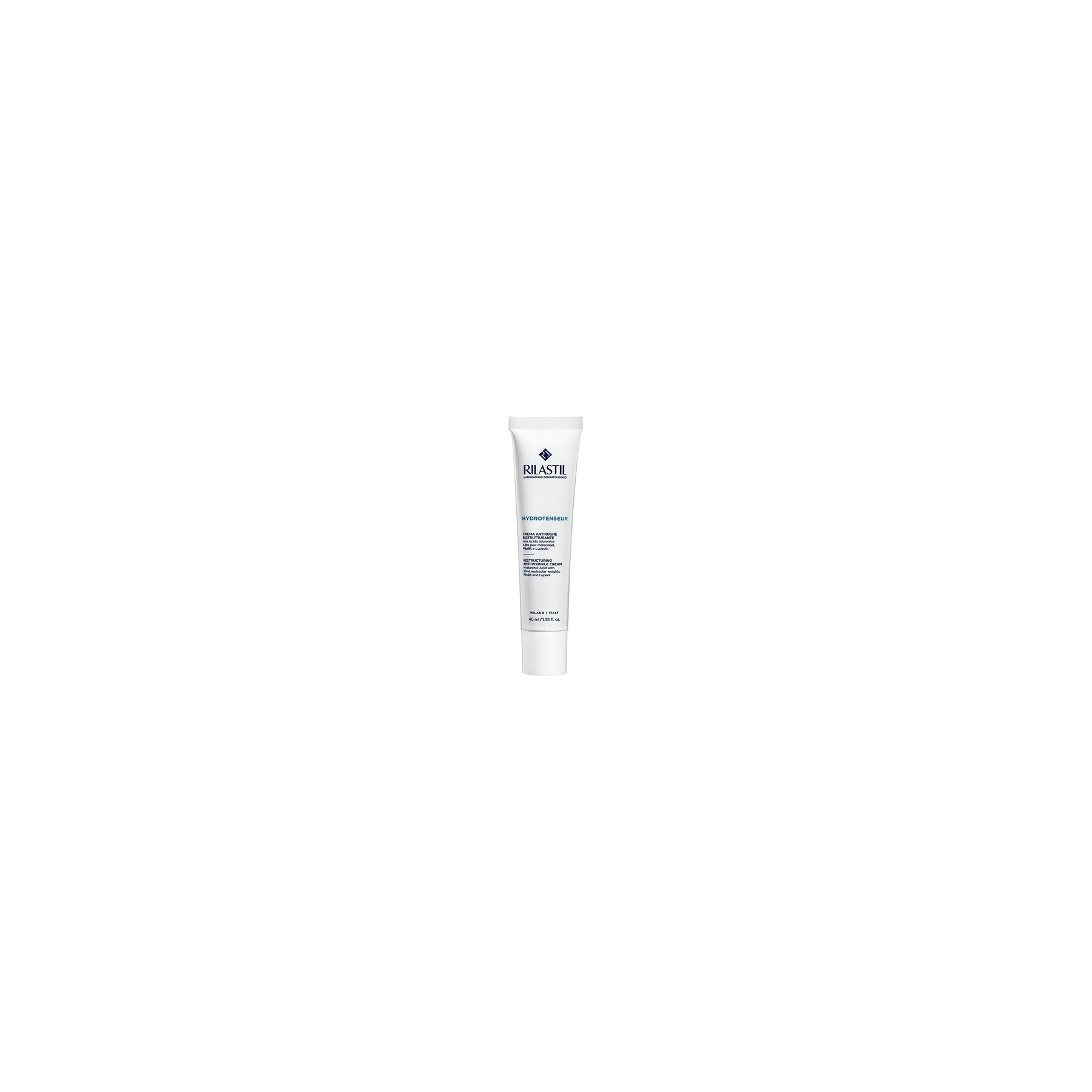 Rilastil Hydrotenseur Anti-Wrinkle Face Cream for Restoration Light Texture with Hyaluronic Acid 40ml