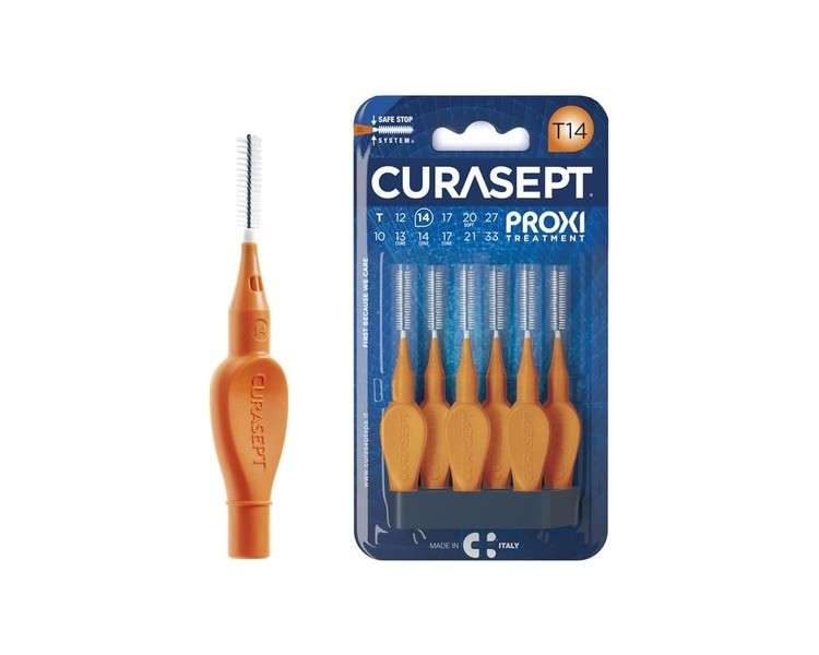 Curasept Proxi Treatment T14 Interdental Brush 6 Brushes