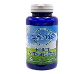 Multivitamineral Life 120 Dietary Supplement 45 Tablets