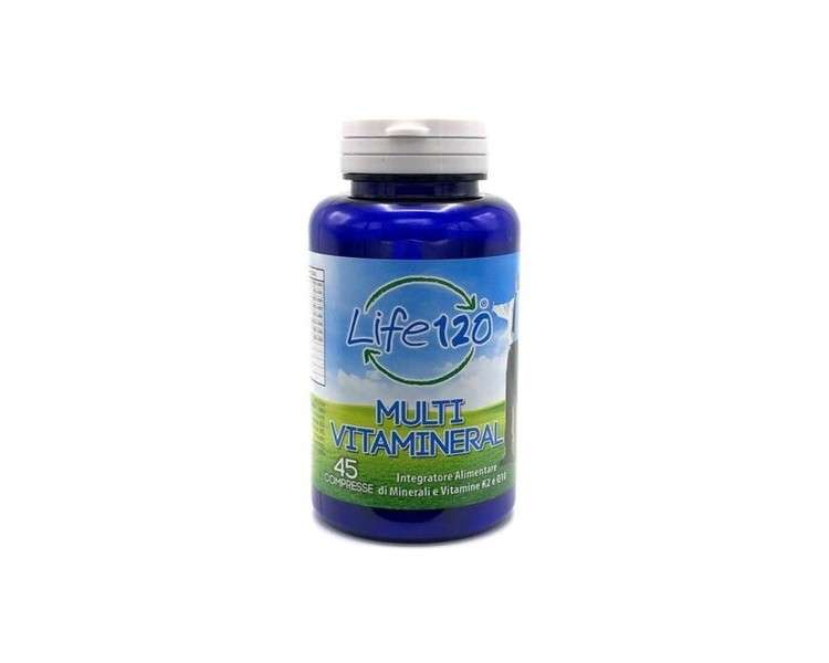 Multivitamineral Life 120 Dietary Supplement 45 Tablets