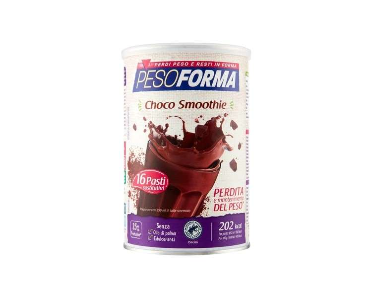 Pesoforma Choco Smoothie Weight Control Meal Replacement 436g
