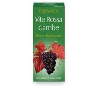 Erbamea Vite Rossa Gambe Organic Drops 100ml