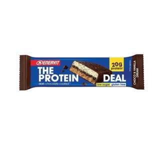 ENERVIT Protein Deal Bar 20g Protein High Protein Low Sugar Bar Gluten Free 55g Single Bar
