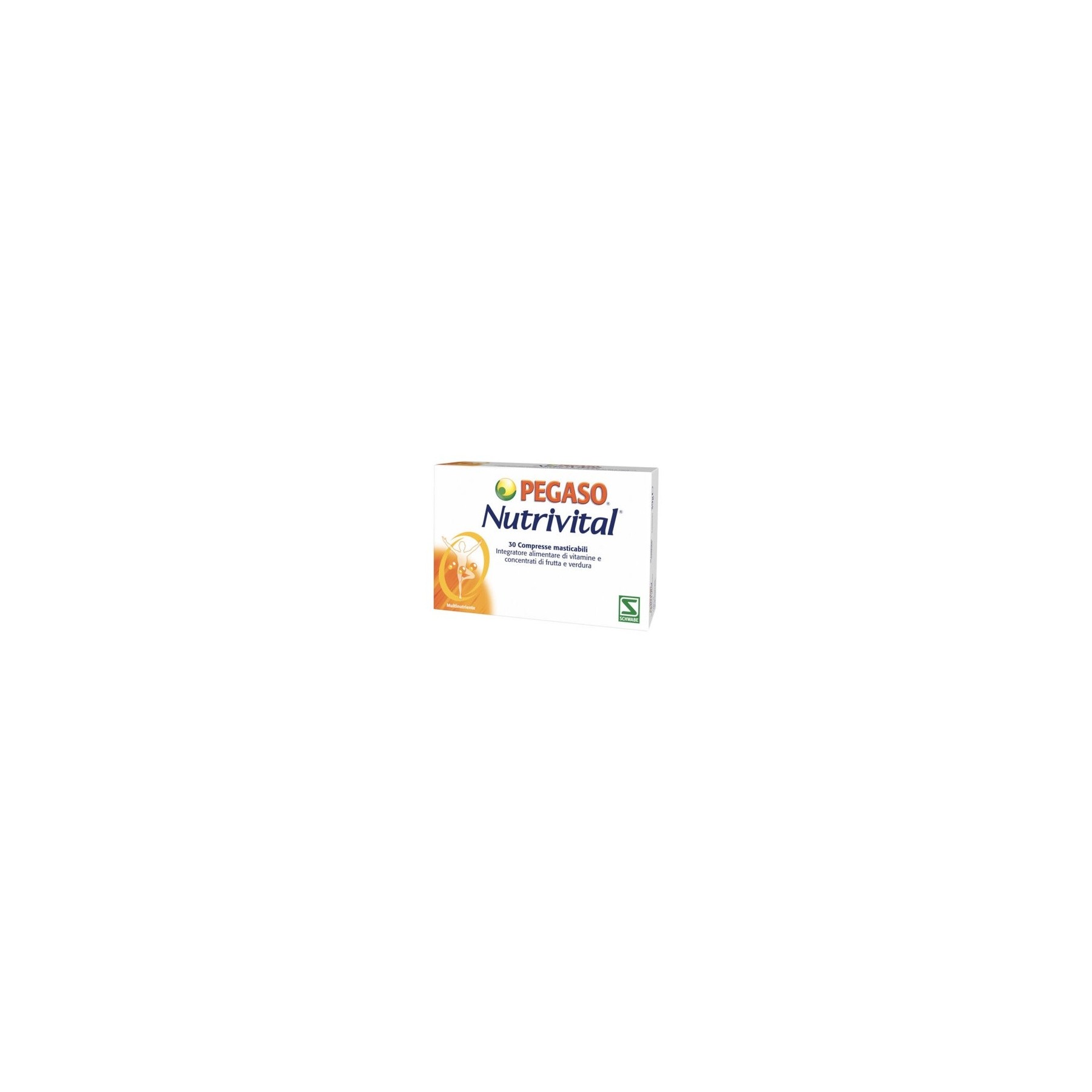 Pegaso Nutrivital Dietary Supplement 30 Chewable Tablets