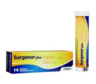Sargenor Plus Supplement with Lemon Flavor 14 Tablets
