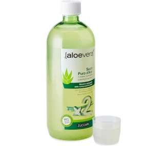Zuccari Aloevera2 Juice Pure Aloe On the Double Concentration Food Supplement 1000ml