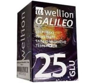 Med Trust Wellion Galileo Glucose Test Strips 25 Strips
