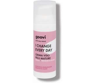 Goovi Change Every Day Face Cream for Mature Skin Hydrates and Prevents Wrinkles 50ml