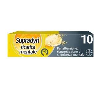 Supradyn Bayer Mental Refill 10 Tablets