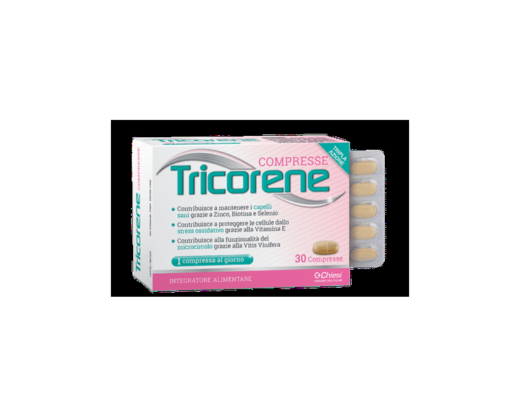 Tricorene Chiesi 30 Tablets