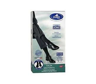 Sauber Pharma Men's Line Anatomical Sock QSKIN 70 DEN M Black