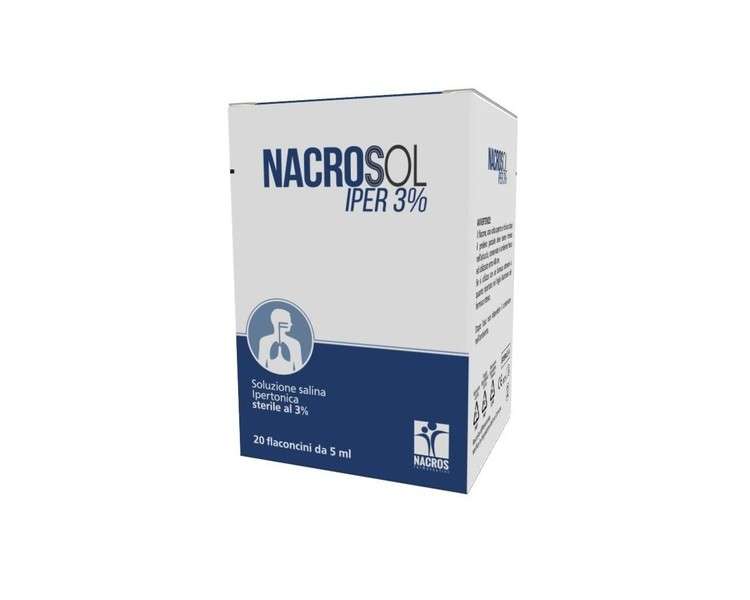 Nacrosol Iper 3% 20 Physiological Vials 5ml