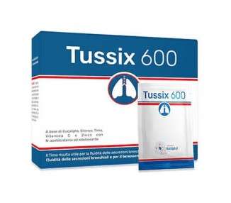 Tussix 600 Dietary Supplement 20 Bags