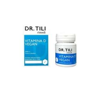 TILAB Vegan Vitamin D 2000 IU Immune Support Supplement 60 Tablets
