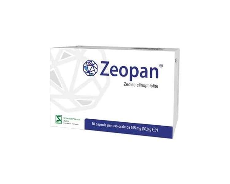 Schwabe Pharma Zeopan Medical Device for Bowel Disorders 60 Capsules
