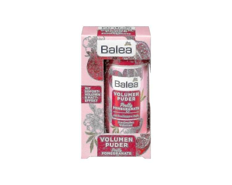 Balea Pretty Pomegranate Volume Powder for Perfect Hair 10g