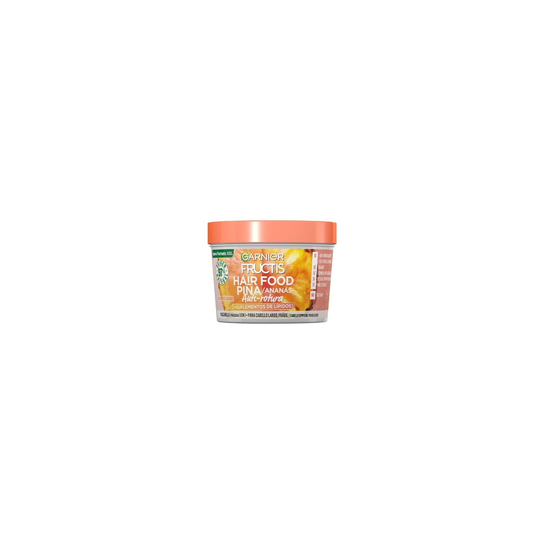 Fructis Hair Food Pineapple Anti-Breakage Mask 350ml