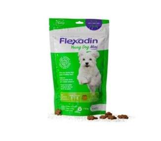 VETOQUINOL Flexadin Young Dog Mini Complementary Feeds for Dogs 120 Tablets