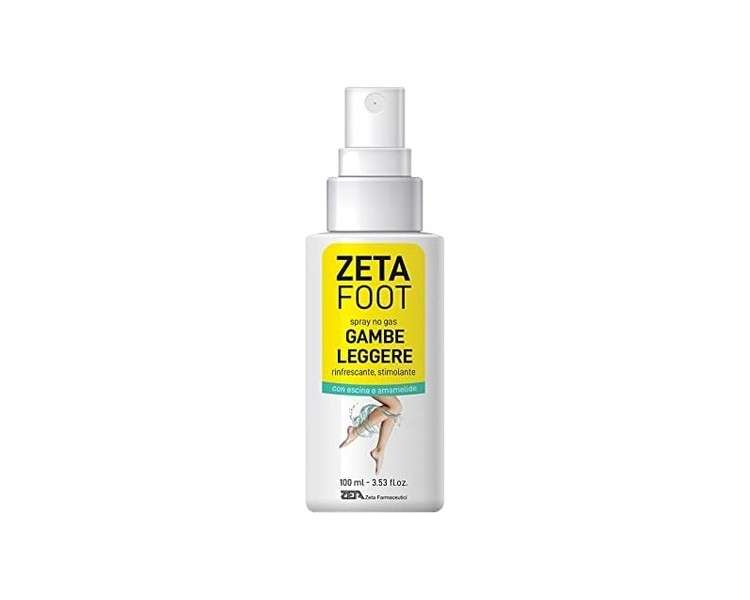 Zeta Farmaceutici ZetaFoot No Gas Light Legs Spray 100ml