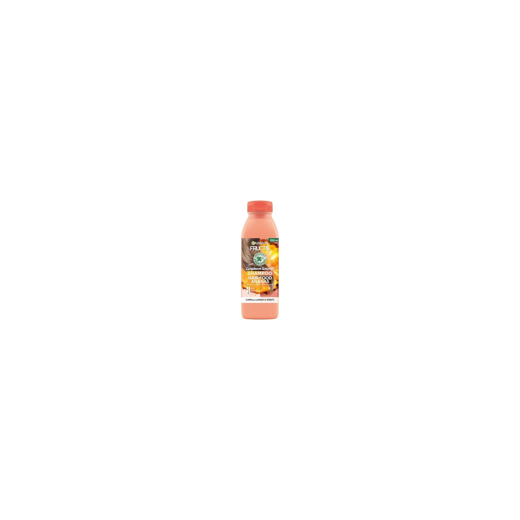 Garnier Fructis Hair Food Pineapple Shampoo for Brightening Long and Dull Hair 350ml