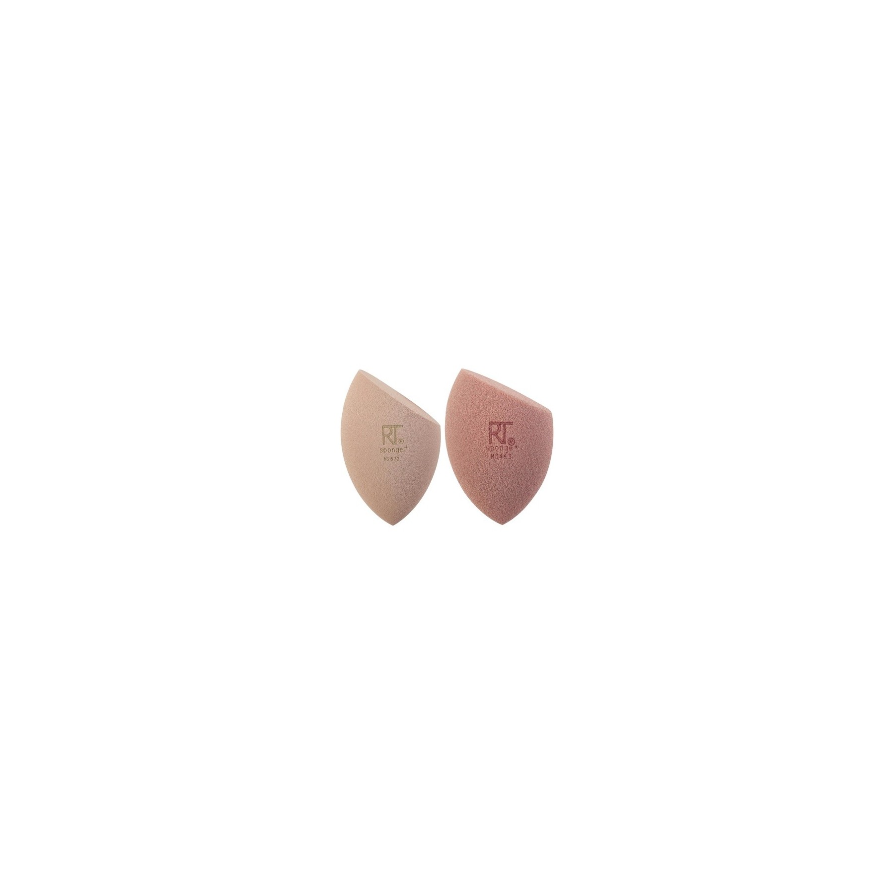 Real Techniques New Nudes Real Reveal Sponge Duo Makeup Blending Sponges