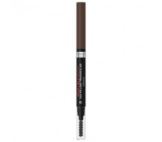 L'Oréal Paris Eyebrow Pencil with Retractable Triangular Tip for Defined and Natural Eyebrows Infaillible Brows 24h Brow Filling Triangular Pencil 1.0 Ebony