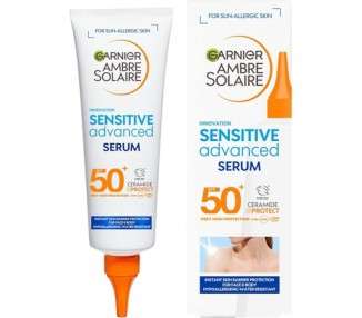Garnier Ambre Solaire SPF 50+ Sun Protection Serum Face & Body 125ml