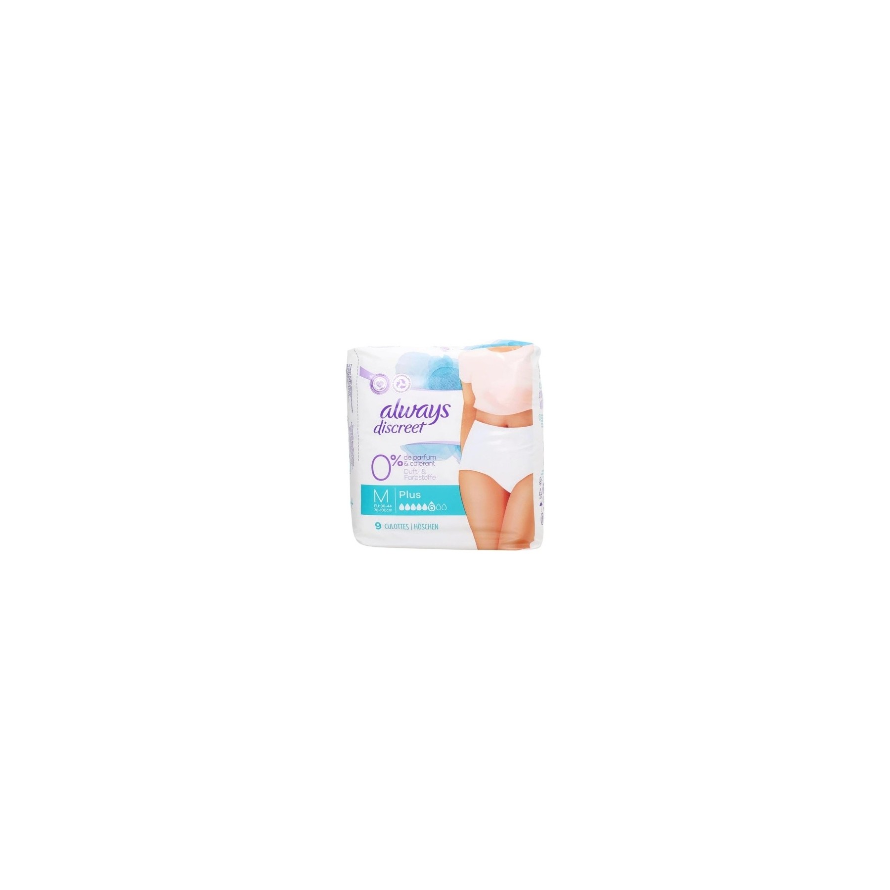 Always Discreet Bladder Weakness Women's M9 Pack