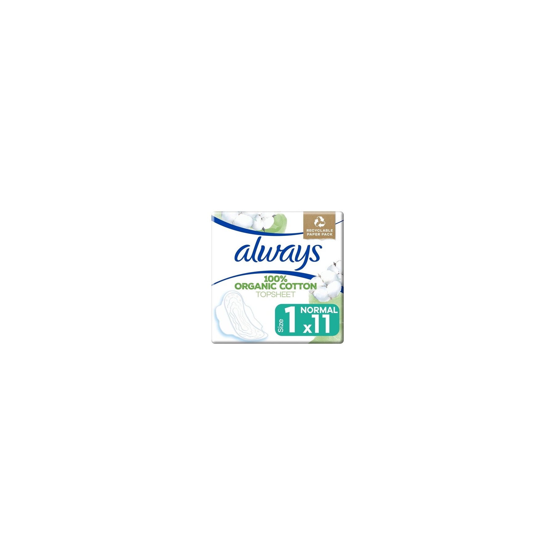 Always Cotton Protection Ultra Normal Sanitary Towels with Wings 11 Pads