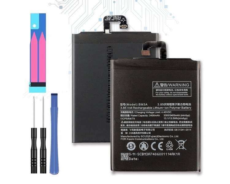 Battery For Xiaomi Note 3 , Part Number: BM3A