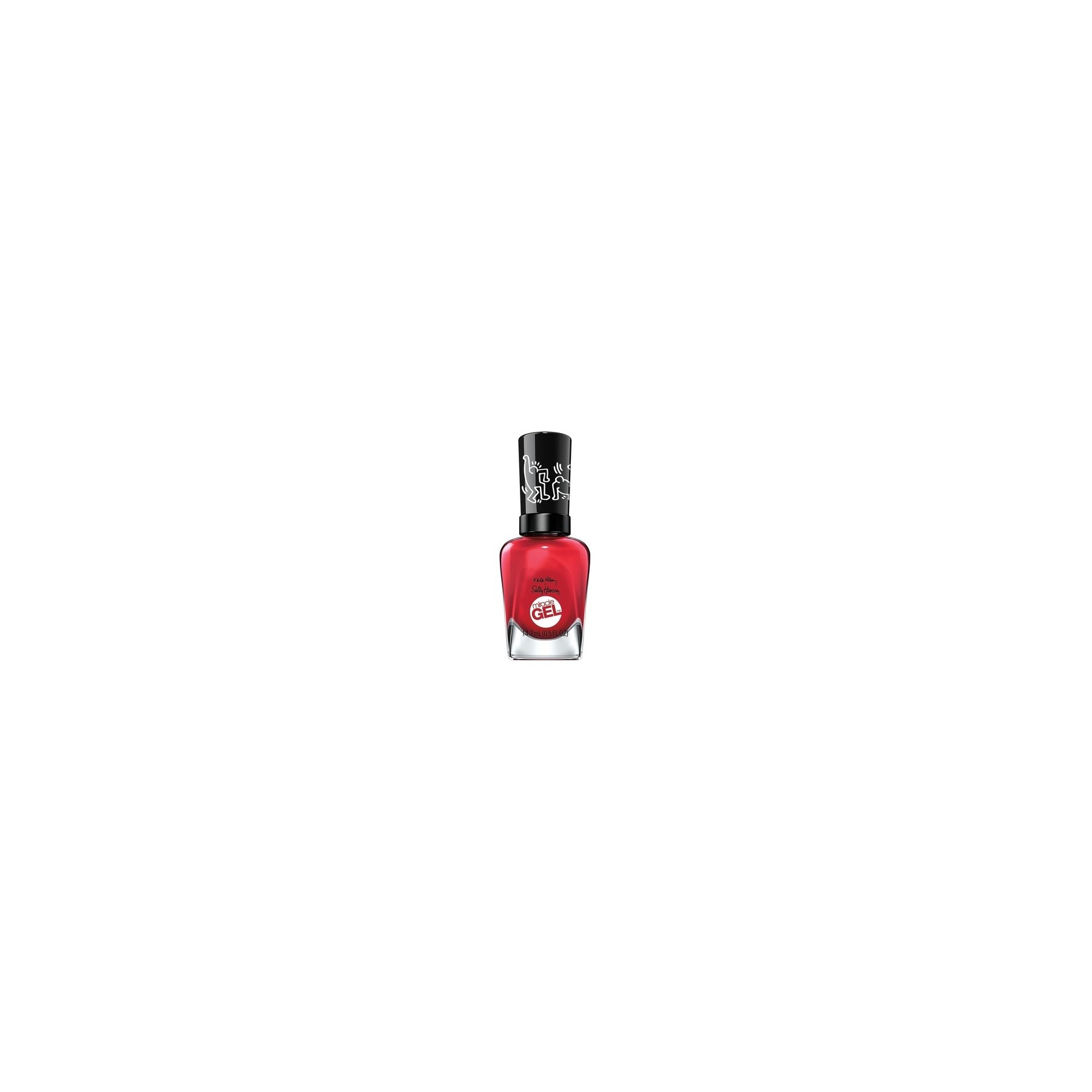 Sally Hansen Miracle Gel Keith Haring Collection Nail Polish Red-iant Baby 0.5 fl oz