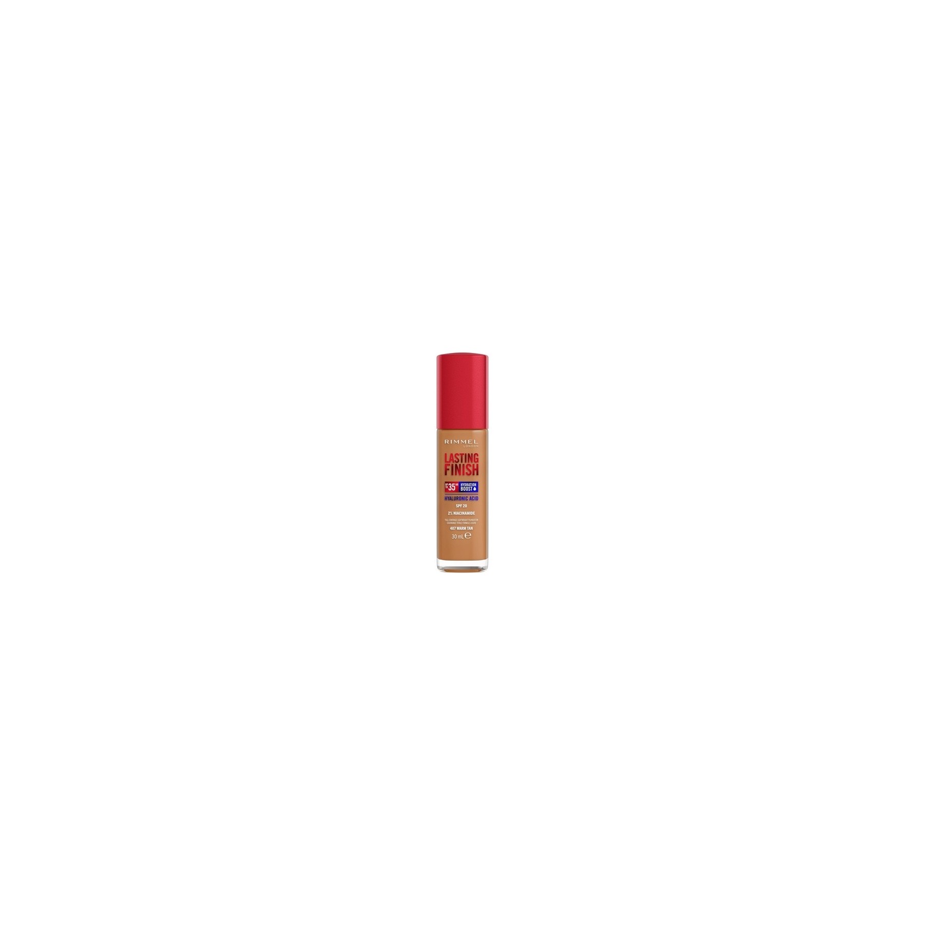 Rimmel Lasting Finish 35HR Foundation 407 Warm Tan