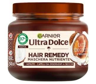 Garnier Ultra Dolce Nutrient Mask Coconut Milk 340ml