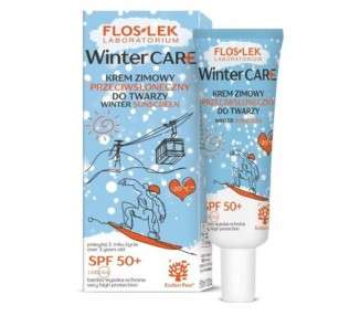 Winter Care Winter Sunscreen Face Cream SPF50+ 30ml Flo