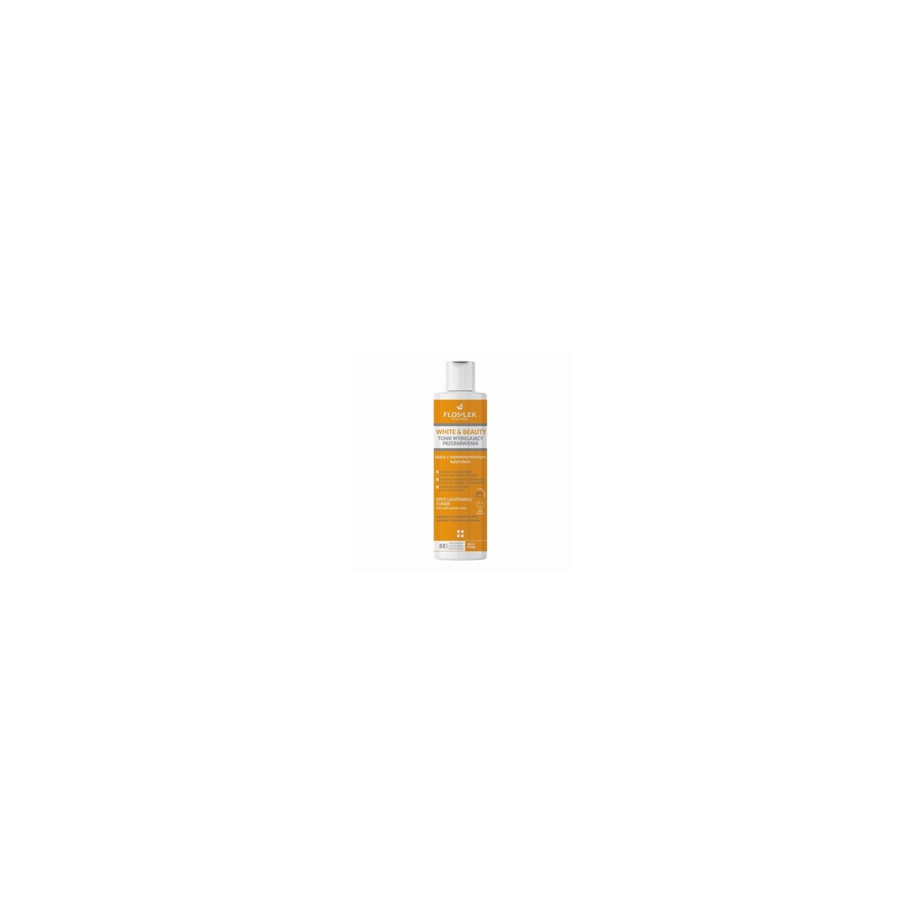 White & Beauty Whitening Discoloration Tonic 225ml Floslek