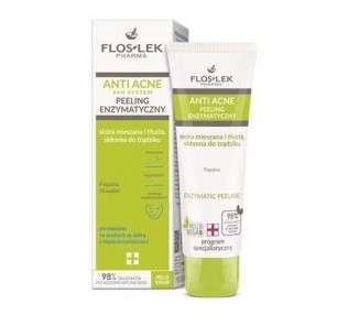 Floslek Anti Acne 24h System Enzymatic Peeling 50ml