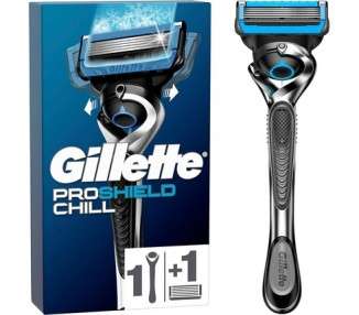 Gillette ProShield Chill Men's Wet Razor with 1 Razor Blade 5-Blade