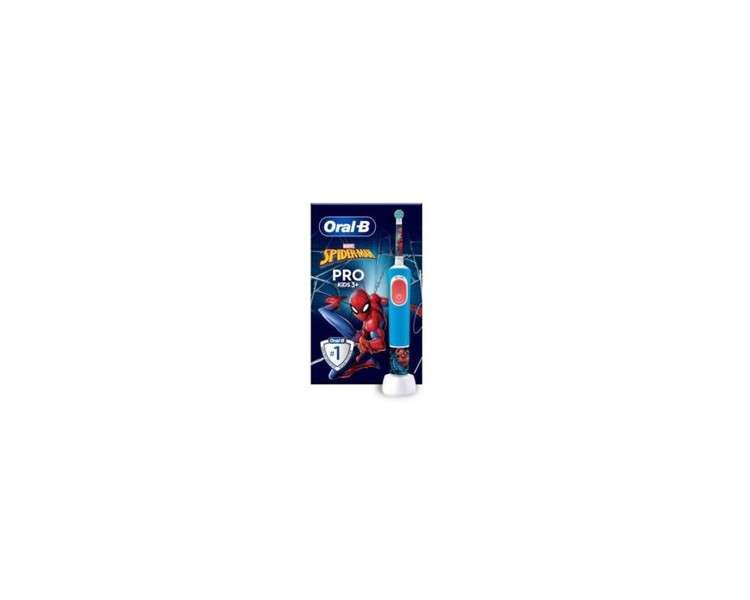 Oral-B Vitality PRO Kids Spiderman Electric Toothbrush Blue