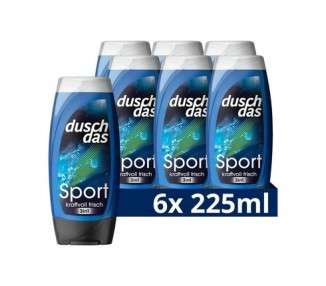 Duschdas 3-in-1 Sport Shower Gel & Shampoo 225ml Lavender