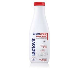 Lactovit Repair Shower Gel Lactourea Moisturizing and Nourishing Creamy and Lightweight Texture with Protein Calcium and Lactourea for Very Dry Skin