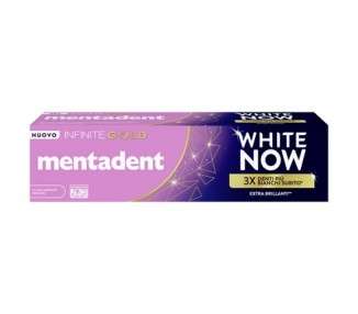 Mentadent White Now Infinite Gold Toothpaste 75ml