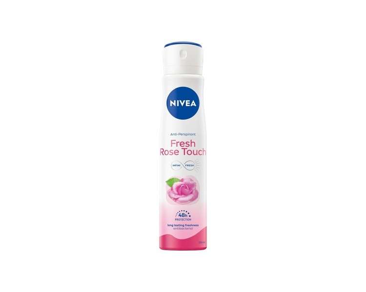 NIVEA Fresh Rose Touch Antiperspirant Spray 250ml