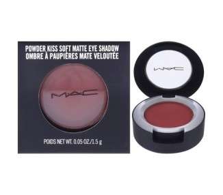 MAC Powder Kiss Eyeshadow Devoted To Chili 0.05 oz