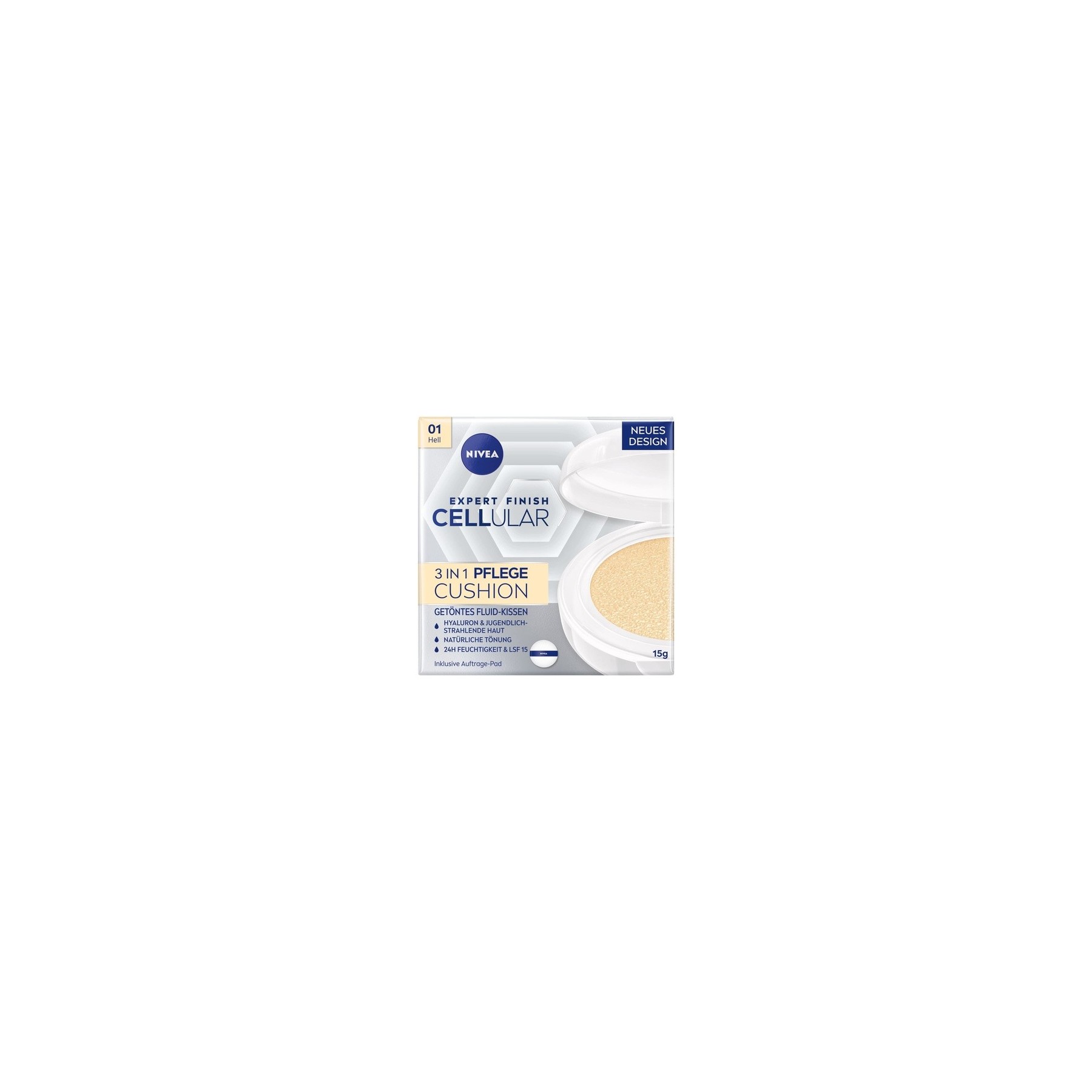 NIVEA Cellular Expert Finish 3in1 Care Cushion for Light Skin Tones 15g